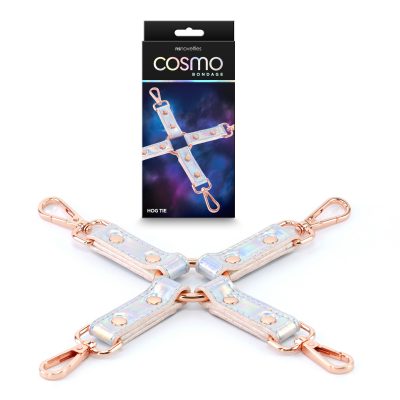 NS Novelties Cosmo Bondage Hogtie Connector Spectral Rainbow Holographic Rose Gold NSN 1313 06 657447105708 Multiview