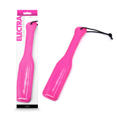 NS Novelties Electra Play Things Paddle Neon Pink NSN 1310 84 657447105258 Multiview