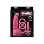 NS Novelties Firefly Pleasure Kit Pink Glow in the Dark Couples Kit Pink NSN-0472-54 657447100222