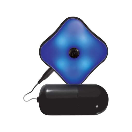 NS Novelties Glace Dancer Remote Bullet Egg Vibrator Black NSN-0302-23 657447091353