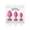 NS Novelties Glams Spades Trainer Kit 3 pc Anal Princess Plug Kit Pink Rainbow NSN 0509 04 657447102844 Boxview