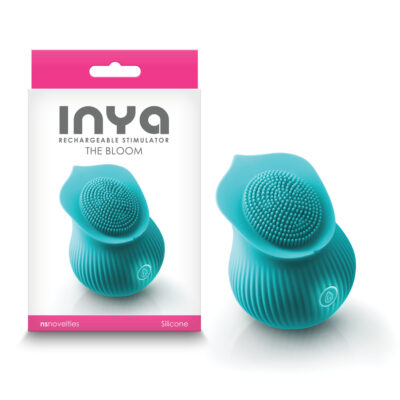 NS Novelties INYA The Bloom Clitoral Vibrator Teal NSN 0554 77 657447104350 Multiview