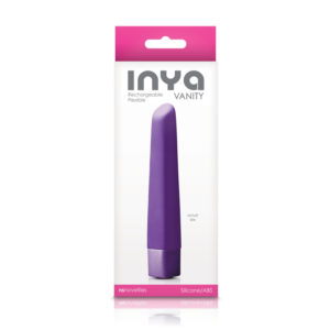 NS Novelties INYA Vanity Compact Vibrator Purple NSN 0554 15 657447100956 Boxview
