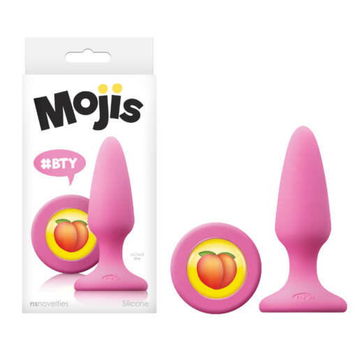 NS Novelties Mojis BTY Emoji Butt Plug Medium Pink NSN 0513 54 657447102387 Multiview