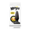 NS Novelties Mojis Butt Plug Medium ILY Black NSN 0513 13 657447100840 Boxview