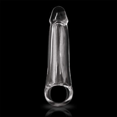 NS Novelties Renegade Fantasy Extension Penis Sleeve Large Clear NSN 1115 91 657447102905 Detail