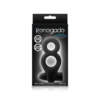 NS Novelties Renegade Spartan Rechargeable Bullet Double Cock Ring Black NSN-1110-23