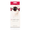 NS Novelties Sinful Silicone Ball Gag Pink NSN 1235 14 657447099946 Boxview