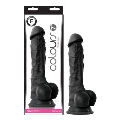 NSN-0405-03 - Colours 7 Inch Pleasures in Firm Silicone