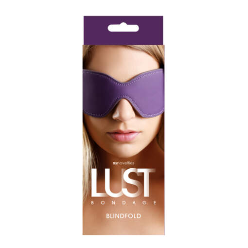 NSN-1250-15 - Lust Bondage - Blindfold (Purple) - 657447097539