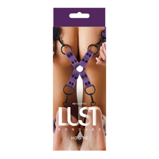 NSN-1257-15 - Lust Bondage - Hogtie (Purple) - 657447097607