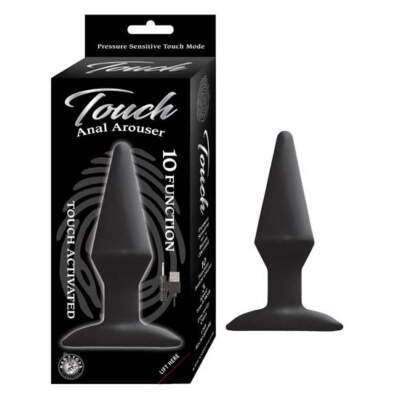 Nass Toys Touch Anal Arouser Pressure activated Vibrating Butt Plug 2898-1 782631289817