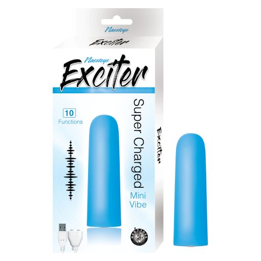 Nasswalk NASS Toys Exciter Supercharged Rechargeable Vibrating Bullet Blue 3034 2 782631303421 Multiview