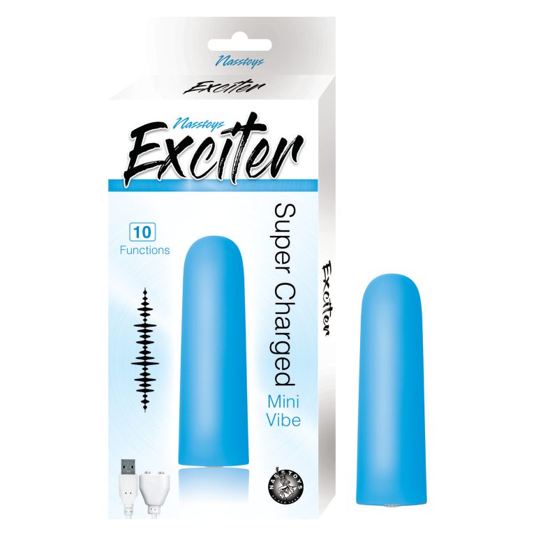 Nasswalk NASS Toys Exciter Supercharged Rechargeable Vibrating Bullet Blue 3034 2 782631303421 Multiview