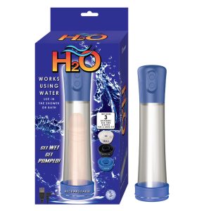 Nasswalk NASS Toys H2O Rechargeable 7 Inch Automatic Water Penis Pump Blue 3130 782631313000 Multiview