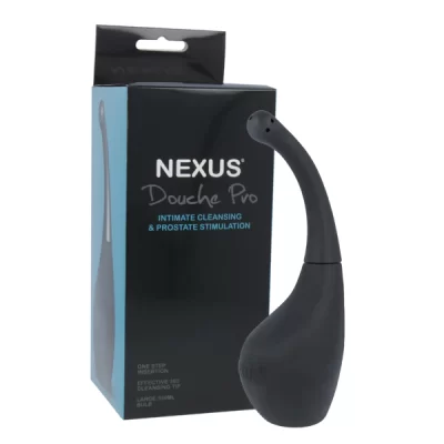 Nexus Douche Pro Prostate Stimulation Douche 330ml Black NA006 5060274221124 Multiview