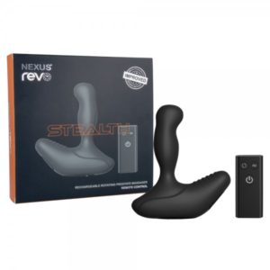 Nexus REVO Stealth Waterproof Remote Prostate Massager Black NXS-221223 5060274221223