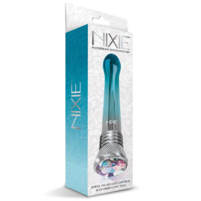 Nixie Jewel Ombre Bulb Vibe Vibrator Blue Glow 1000309 850010096650 Boxview