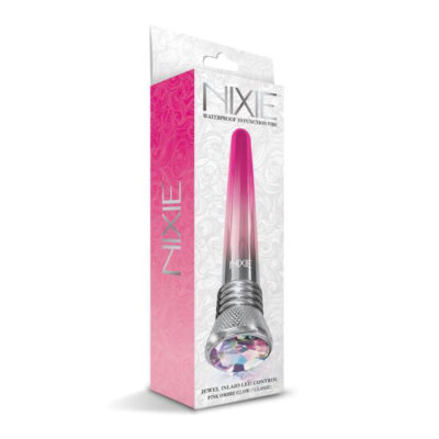 Nixie Jewel Ombre Classic Vibe Vibrator Pink Glow 1000311 850010096674 Boxview
