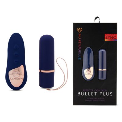 Nu Sensuelle Bullet Plus Remote Control Bullet Vibrator Blue BT W70NBL 9342851002811 Multiview