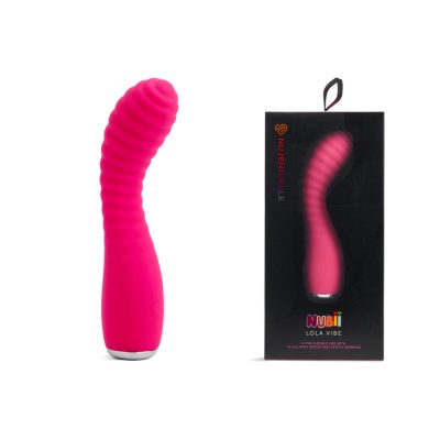 Nu Sensuelle Nubii Lola Flexible Warming G Spot Vibrator Pink BT NU09PK 9342851003429 Multiview