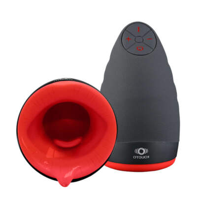 OTouch Chiven2 Heating Vibrating Male Masturbator Cup Black Red OTCHIVEN28 6972931360123 Detail