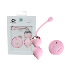 OTouch Lotus Wireless Remote Vibrating Kegel Balls Pink OTLOTUSPNK 6972931360086 Multiview