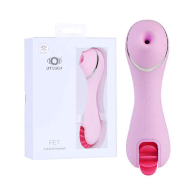 OTouch PET Air Wave and Rotating Clitoral Stimulator Pink OTPETPNK 6972931360062 Multiview