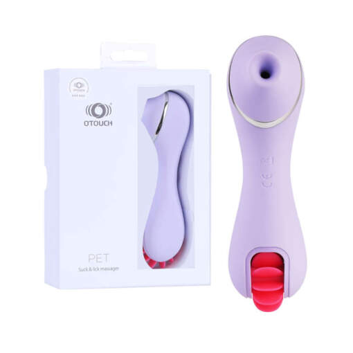 OTouch PET Air Wave and Rotating Clitoral Stimulator Purple OTPETPUR 6972931360079 Multiview