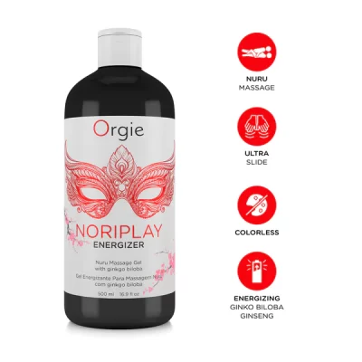 Orgie Noriplay Energizer Ultra Slide Nuru Massage Gel 500ml 5600298351331 Info Detail