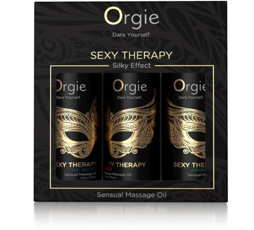 Orgie Sexy Therapy Mini Size Collection 3 x 30ml ORGSTHGFT 5600742917137 Boxview