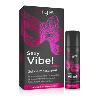 Orgie Sexy Vibe Intense Orgasm Liquid Vibrator Arousal Gel 15ml 5600298351133 Multiview