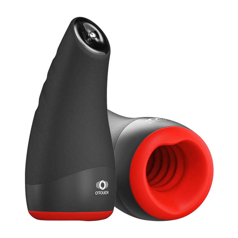 Otouch Chiven3 Heating VIbrating Male Masturbator Cup Grey Red OTCHIVEN38 6972931360246 Detail