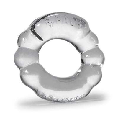 Ox-Balls 6 Pack Cock Ring Clear 840215100078