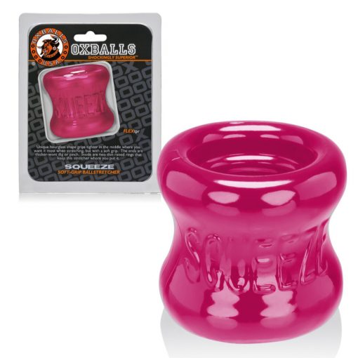 OxBalls Squeeze Ball Stretcher Hot Pink OX 3011 HOT 840215120397 Multiview