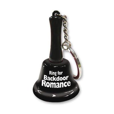 Ozze Creations Ring for Backdoor Romance Novelty Keychain Bell Black 623849032683 Detail