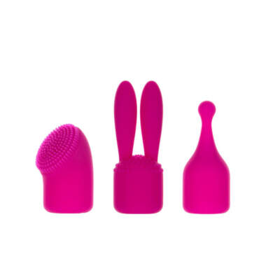 Palmpocket Extended Massage Heads Accessories 3 Pk Pink 30829 05045118594 Multiview