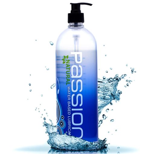 Passion Lubricant Natural Water based Lubricant 1000ml PL100 34OZ 811847017591 Detail