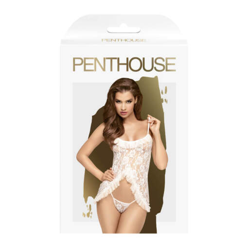 Penthouse Lingerie Flawless Love White PH0036 Boxview