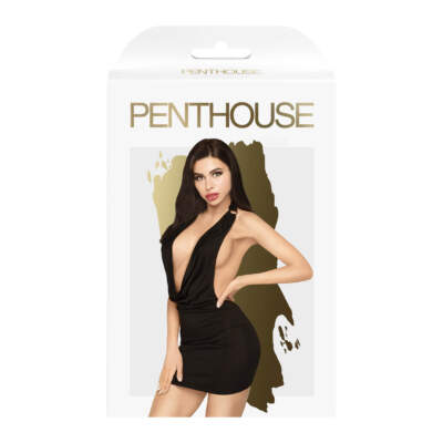 Penthouse Lingerie Heart Rob Black PH0081 Boxview