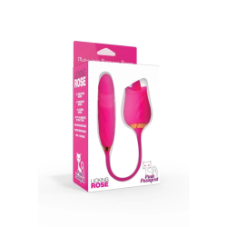 Pink Pussycat – Licking Rose Clitoral Licking and G-Spot Vibrator (Pink)