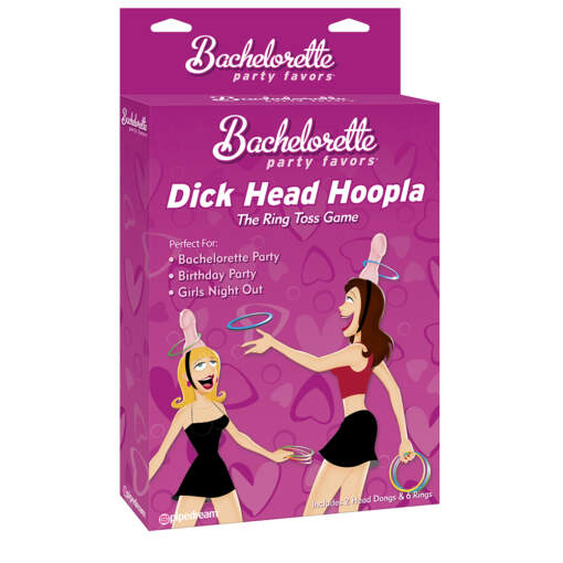 Pipedream-Bachelorette Party Dick Head Hoopla Penis Ring Toss Game PD8226-00 603912229516