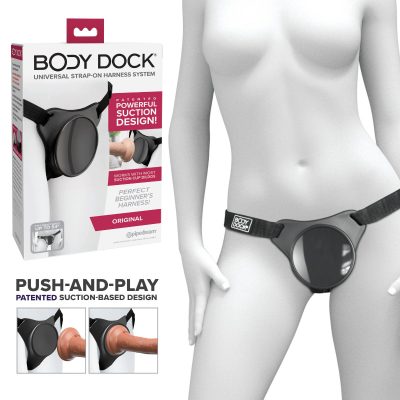 Pipedream Body Dock Original Strap On Harness Black BD108 00 603912774023 Multiview