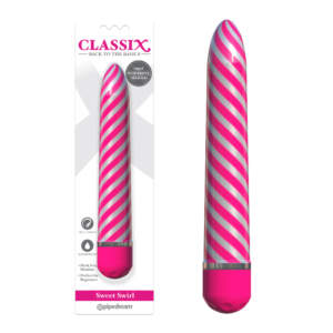 Pipedream Classix Sweet Swirl Smoothie Vibrator Pink PD1985 11 603912757583 Multiview