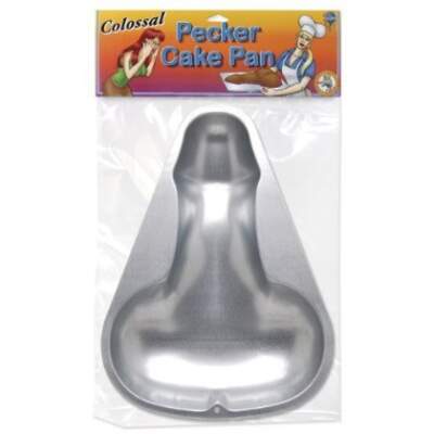 Pipedream Colossal Pecker Cake Pan Metal PD8409-00 603912198287