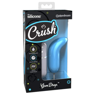 Pipedream Crush Gum Drop Remote Mini G Spot Egg Vibrator Blue PD5253 14 603912743685 Boxview