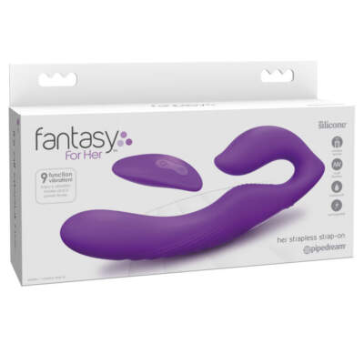 Pipedream Fantasy For Her Her Ultimate Strapless Strap On Purple PD4954 12 603912759594 Boxview