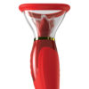 Pipedream Fantasy for Her Her Ultimate Pleasure Licking Sucking Vibrating Toy 24Kt Limited Edition Red Gold PD4943 15 603912762334 Licking Detail