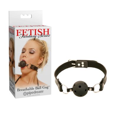 Pipedream Fetish Fantasy Series Breathable Ball Gag Black PD2172 00 603912225556 Multiview