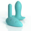 Pipedream Hookup Panties Remote Vibrating Panty Pleasure Plug Teal Detail